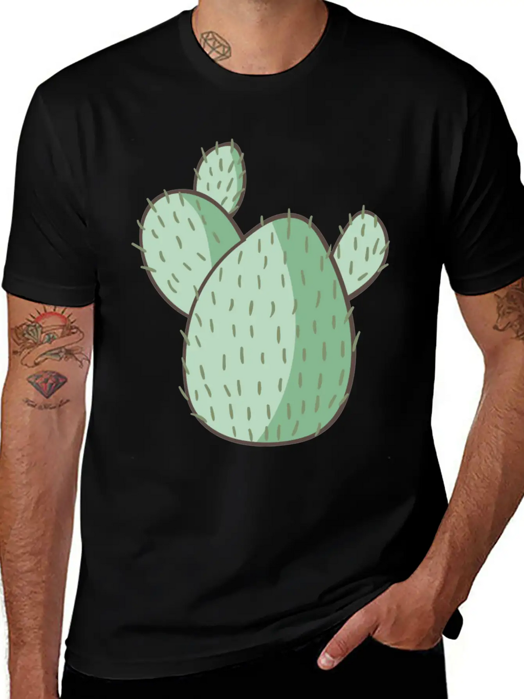 Cactus Classic Cotton Tee – Unisex Comfort For Any Season