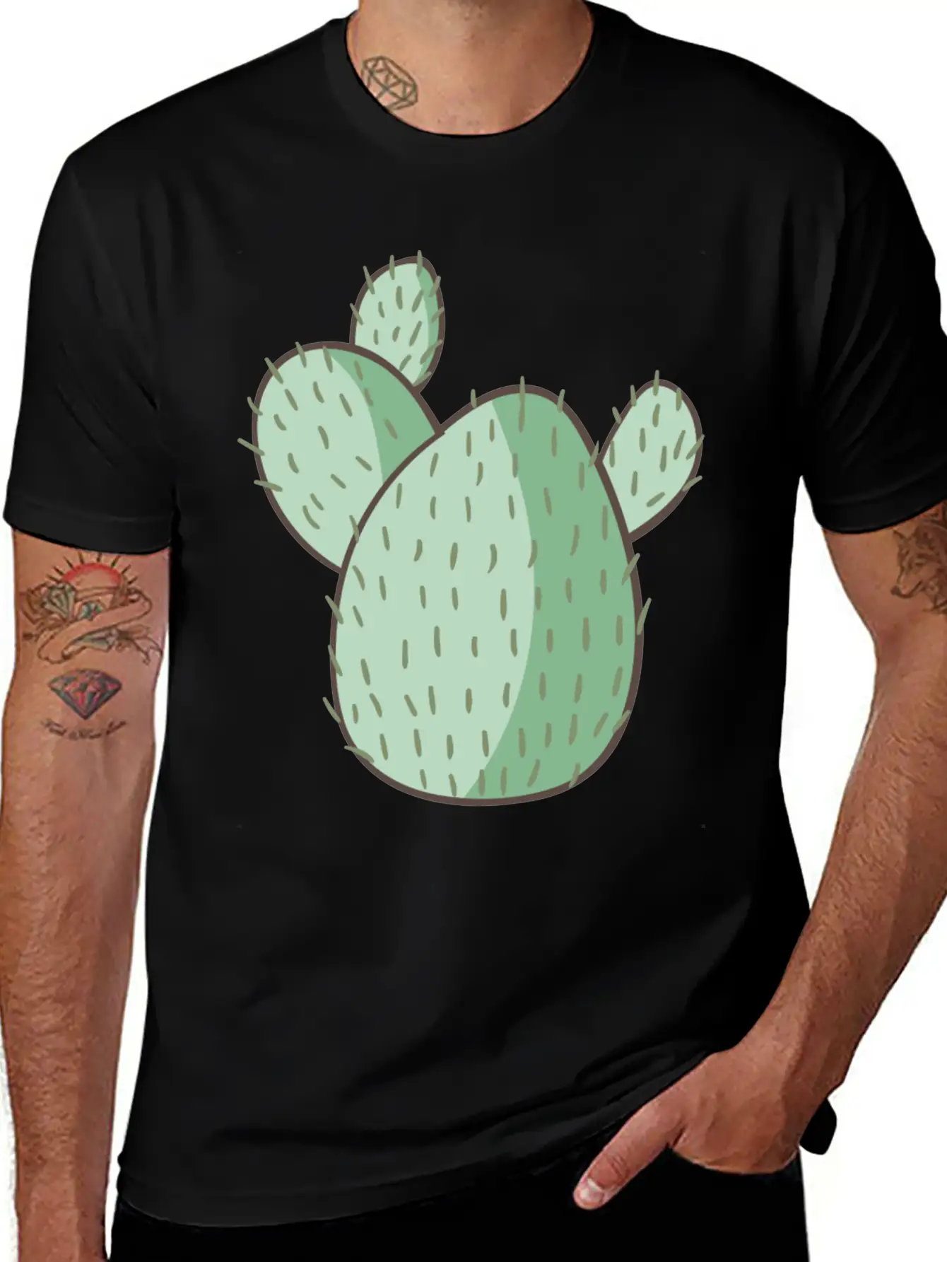 Cactus Classic Cotton Tee – Unisex Comfort For Any Season