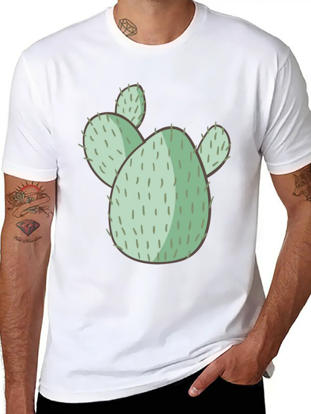 Cactus Classic Cotton Tee – Unisex Comfort For Any Season