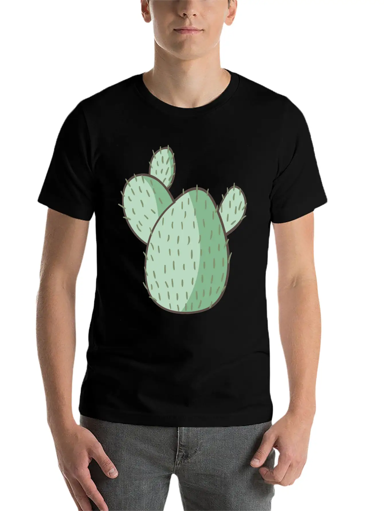 Cactus Classic Cotton Tee – Unisex Comfort For Any Season