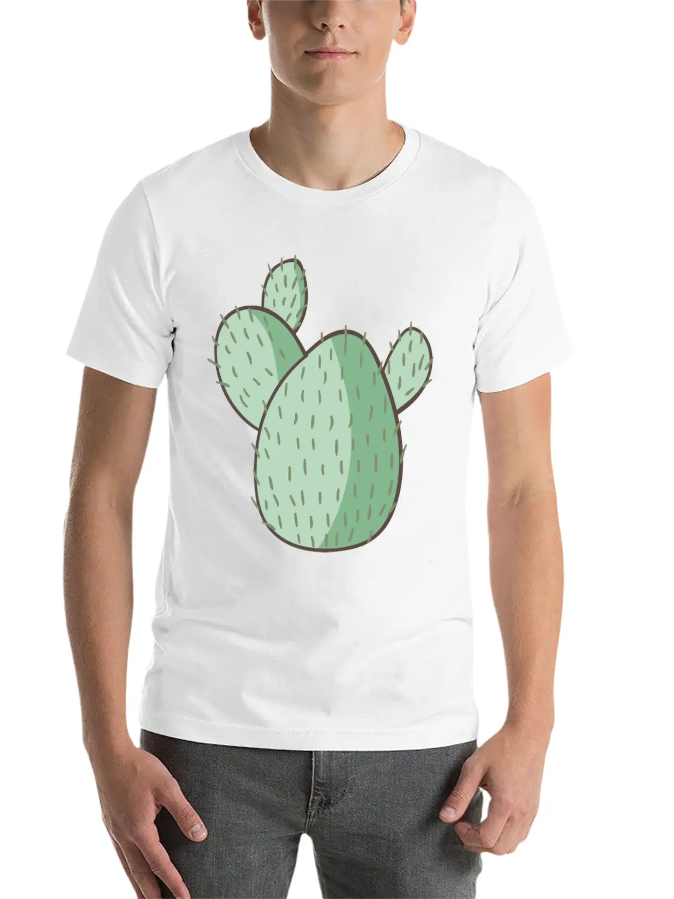 Cactus Classic Cotton Tee – Unisex Comfort For Any Season