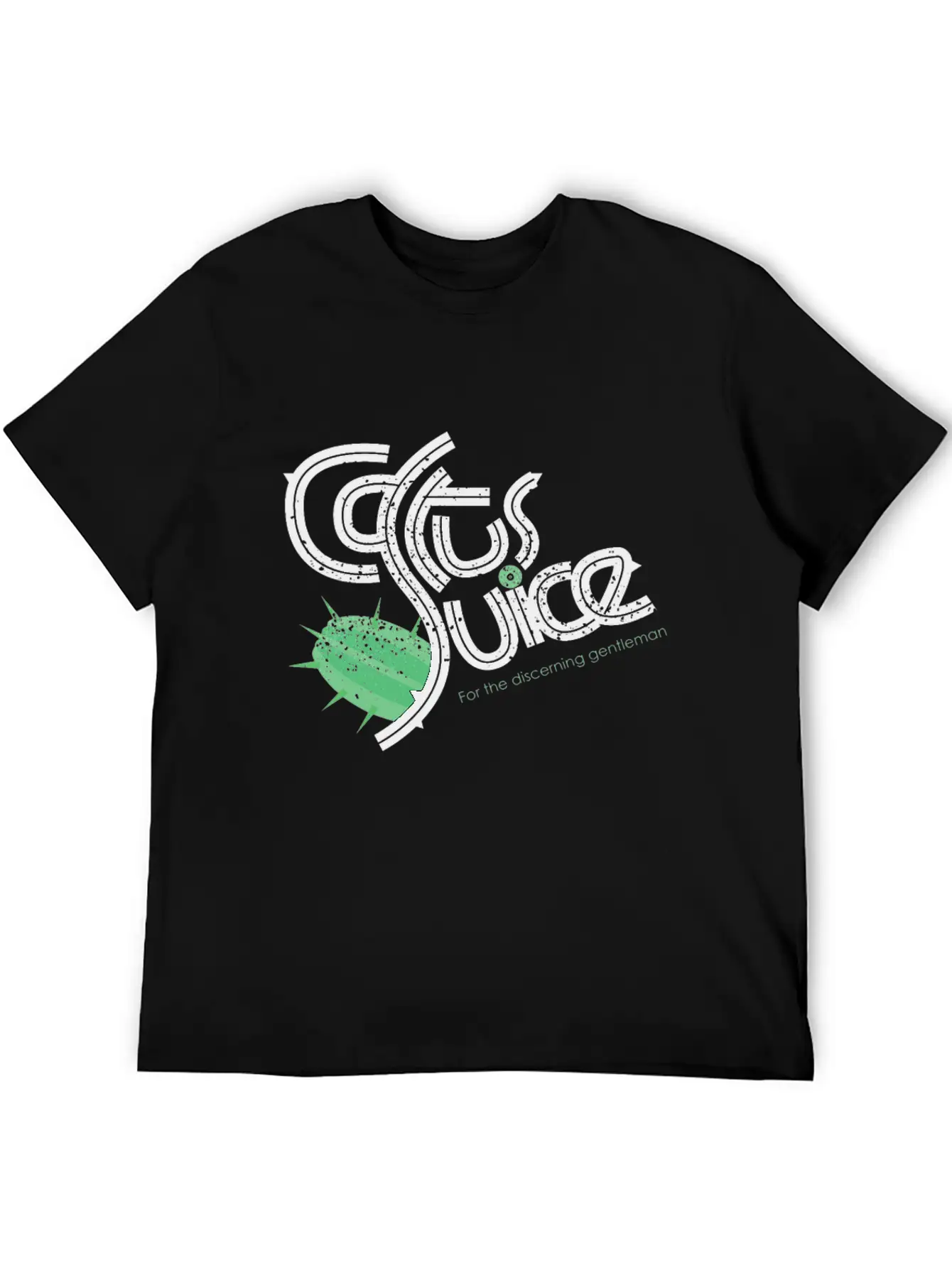 Cactus Juice Logo Basic Graphic T-Shirt – Daily Comfort In Soft Cotton