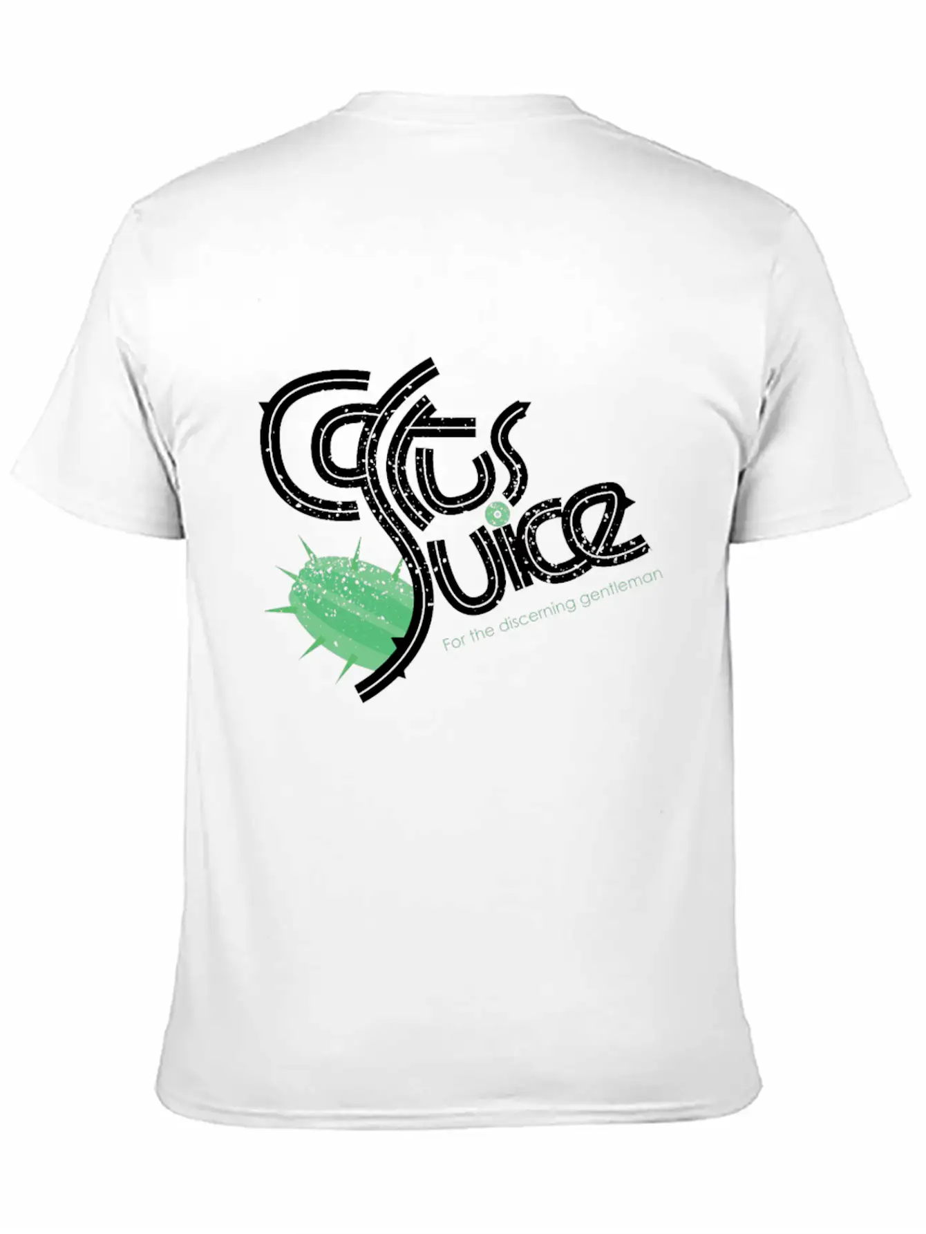 Cactus Juice Logo Basic Graphic T-Shirt – Daily Comfort In Soft Cotton