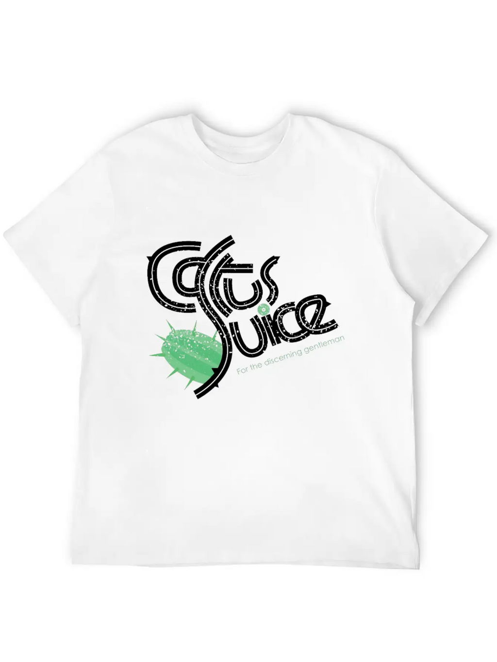 Cactus Juice Logo Basic Graphic T-Shirt – Daily Comfort In Soft Cotton