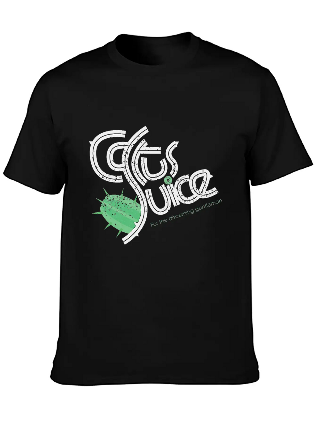 Cactus Juice Logo Basic Graphic T-Shirt – Daily Comfort In Soft Cotton