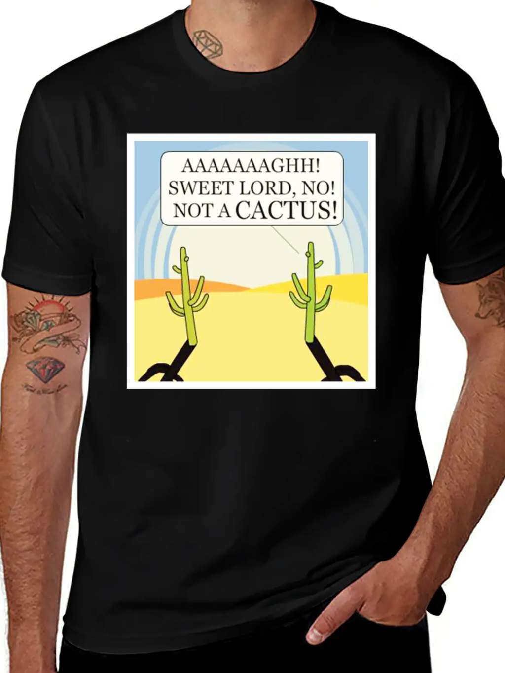 Cactus Juice Logo Classic Cotton Tee – Unisex Comfort For Any Season