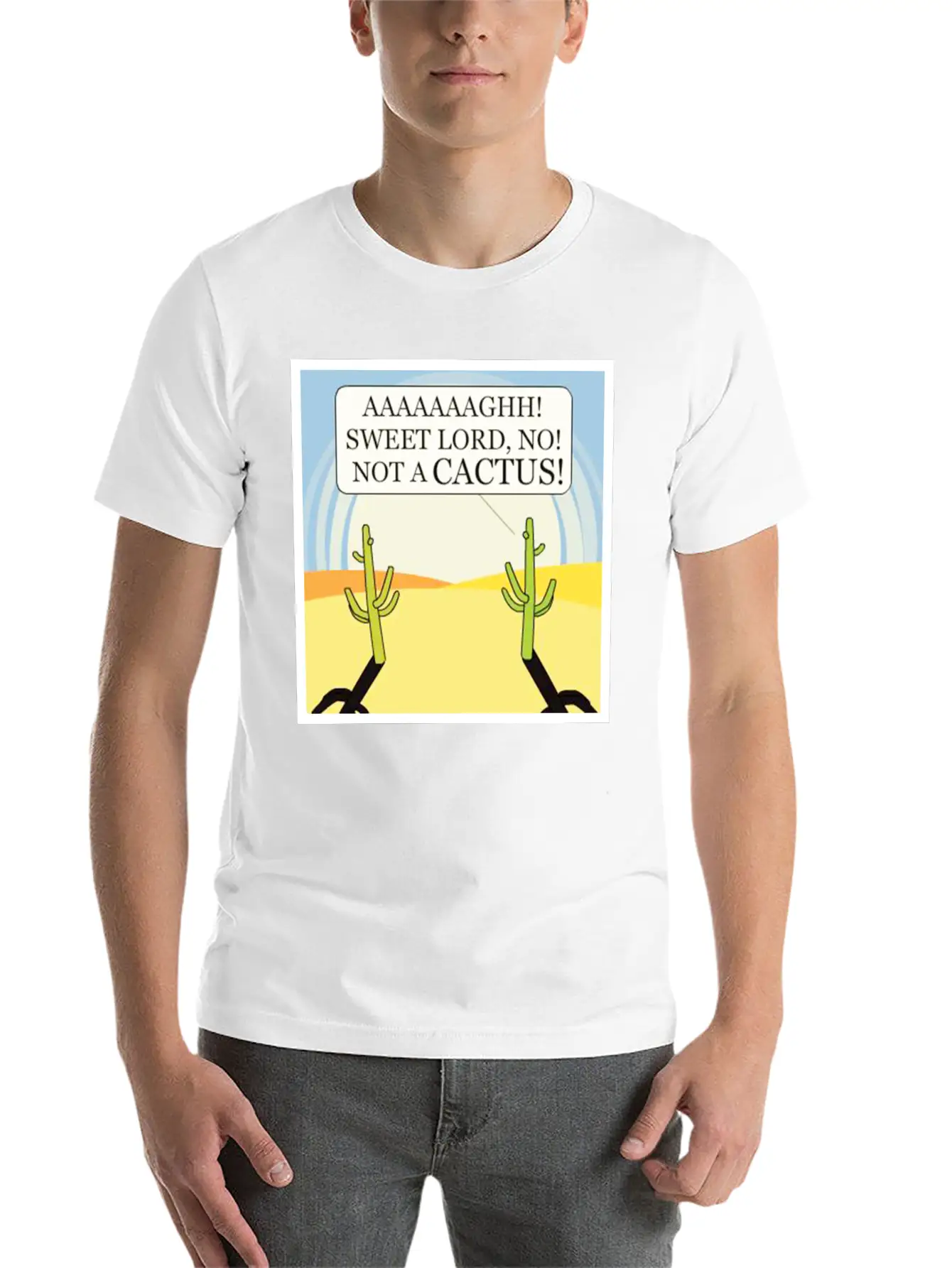 Cactus Juice Logo Classic Cotton Tee – Unisex Comfort For Any Season
