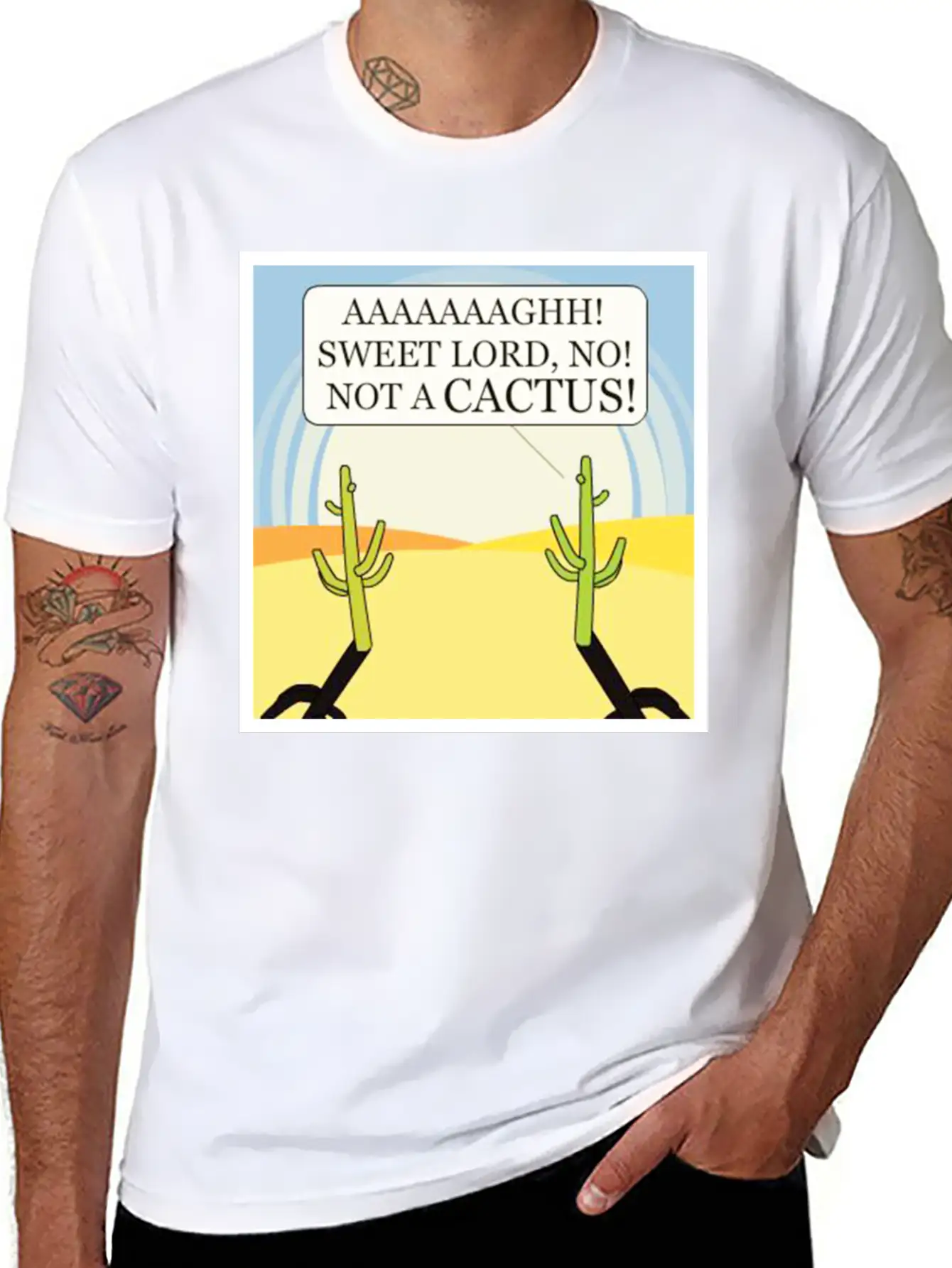 Cactus Juice Logo Classic Cotton Tee – Unisex Comfort For Any Season