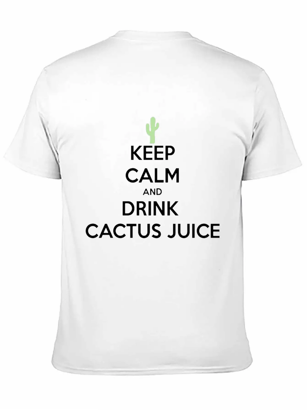 Cactus Juice Logo Timeless Short Sleeve Tee – Comfy And Minimalist Design