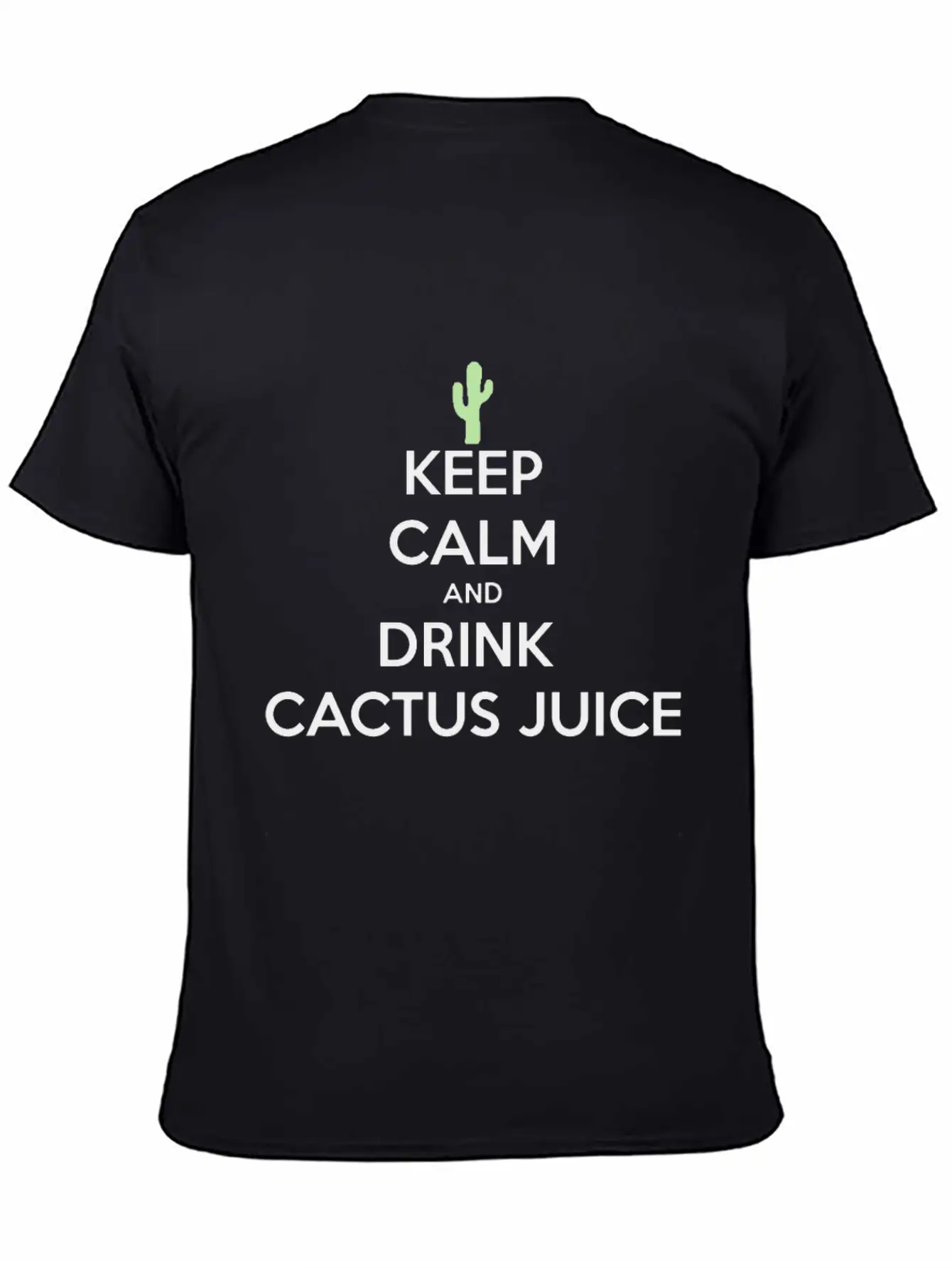Cactus Juice Logo Timeless Short Sleeve Tee – Comfy And Minimalist Design