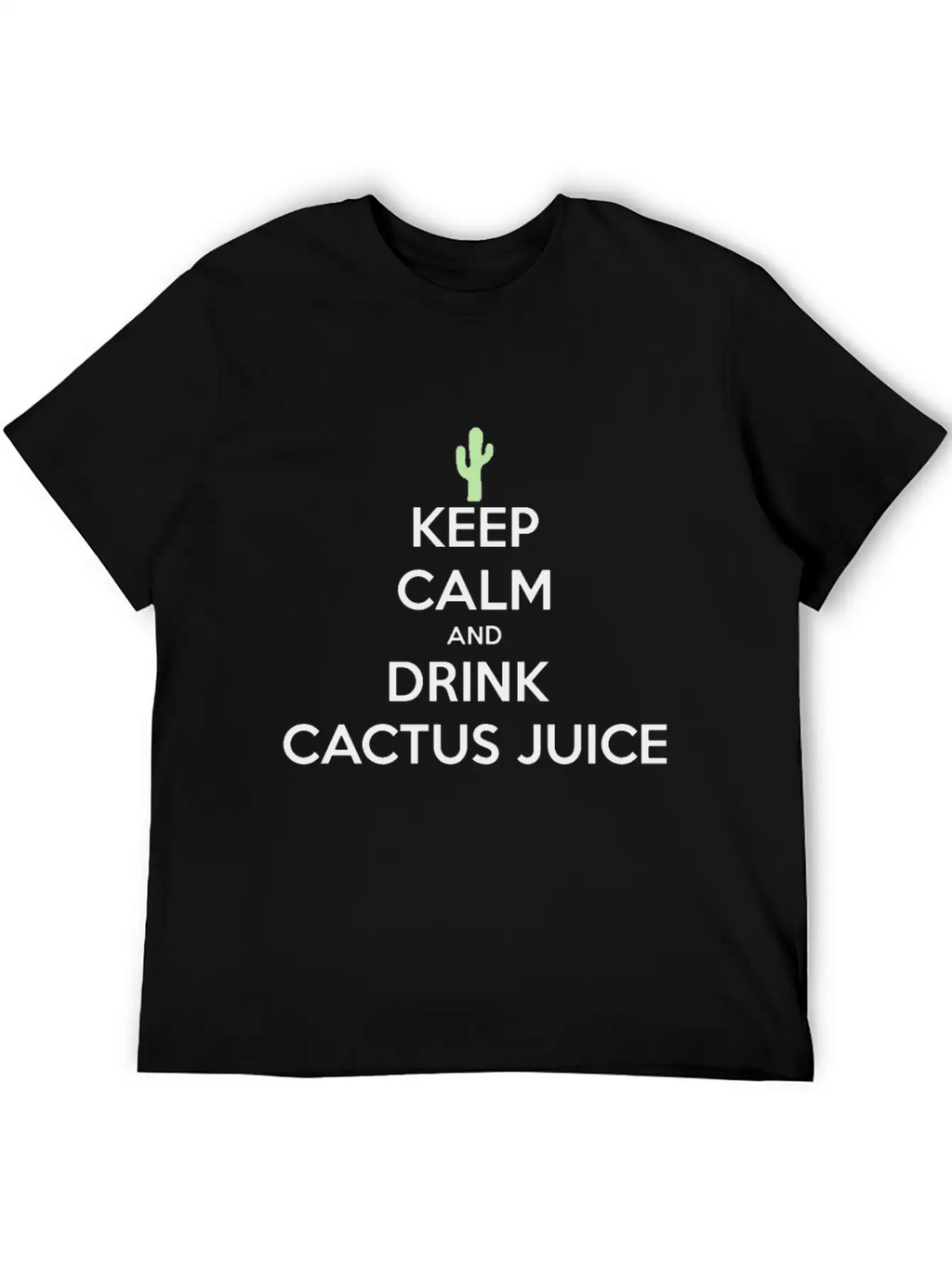 Cactus Juice Logo Timeless Short Sleeve Tee – Comfy And Minimalist Design