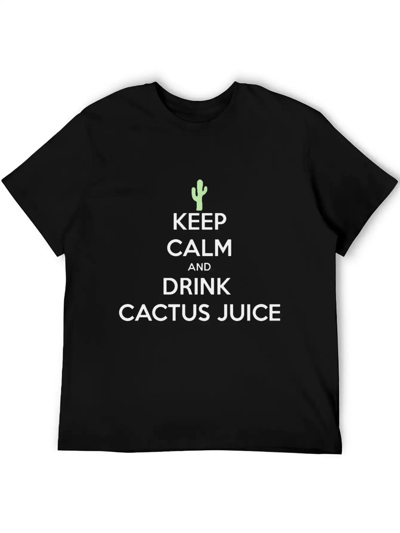 Cactus Juice Logo Timeless Short Sleeve Tee – Comfy And Minimalist Design