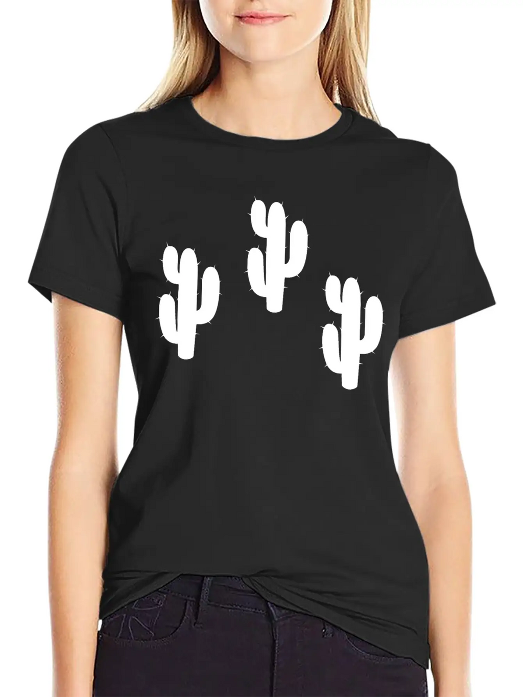 Cactus Modern Fit Casual T-Shirt – Clean And Versatile Design