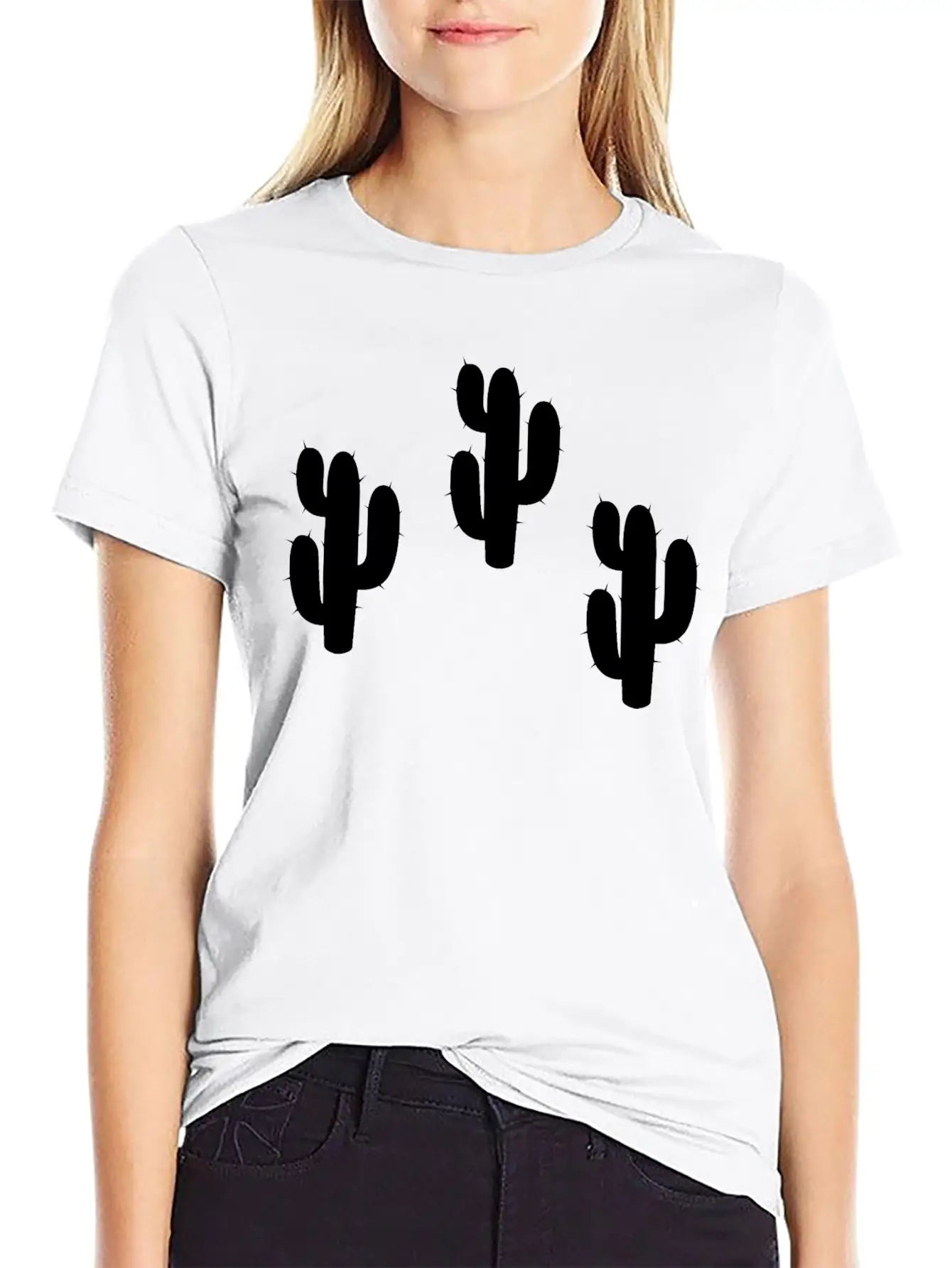 Cactus Modern Fit Casual T-Shirt – Clean And Versatile Design