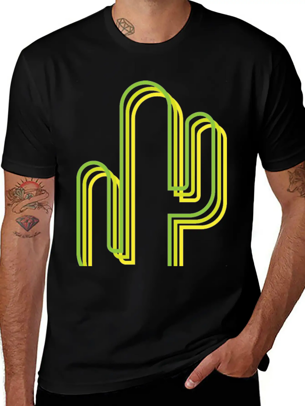 Cactus Stylish Everyday T-Shirt – Unisex Basic Cotton Tee