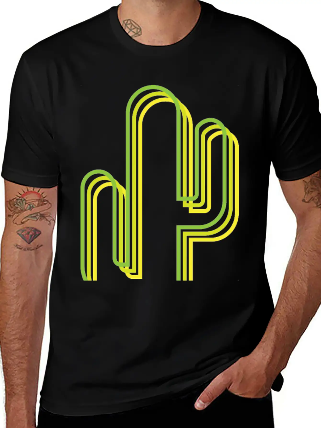 Cactus Stylish Everyday T-Shirt – Unisex Basic Cotton Tee
