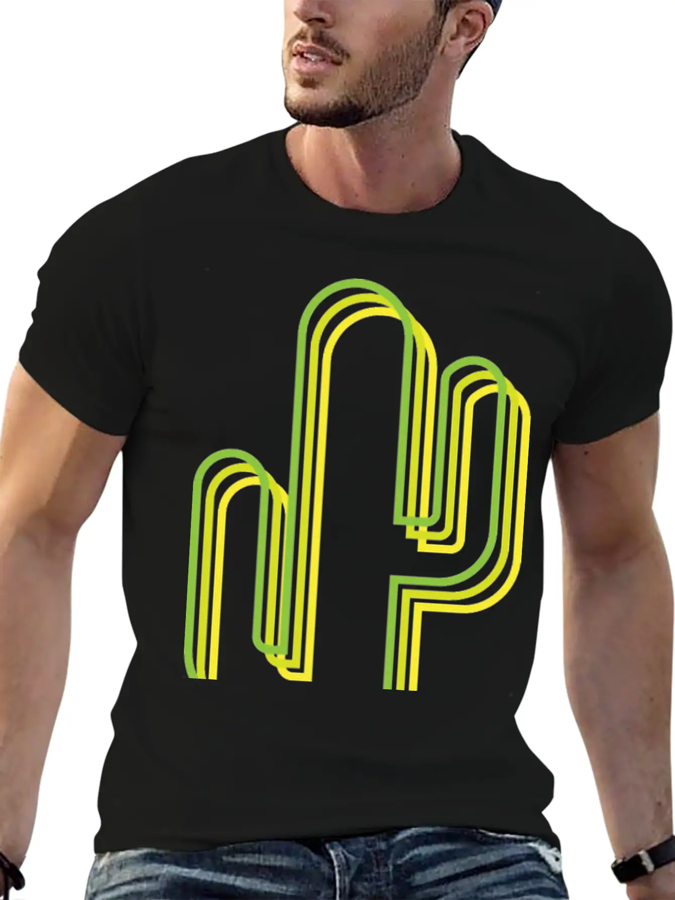 Cactus Stylish Everyday T-Shirt – Unisex Basic Cotton Tee