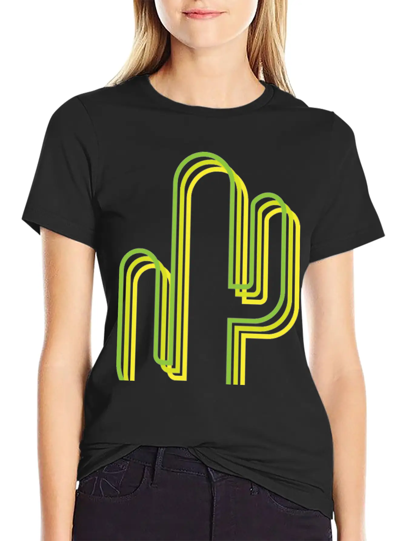 Cactus Stylish Everyday T-Shirt – Unisex Basic Cotton Tee