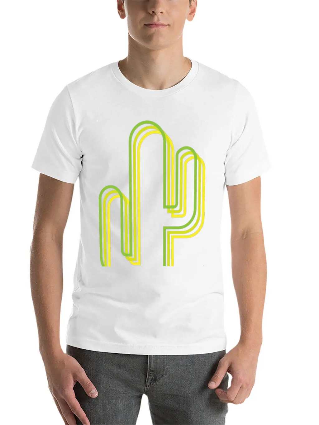 Cactus Stylish Everyday T-Shirt – Unisex Basic Cotton Tee