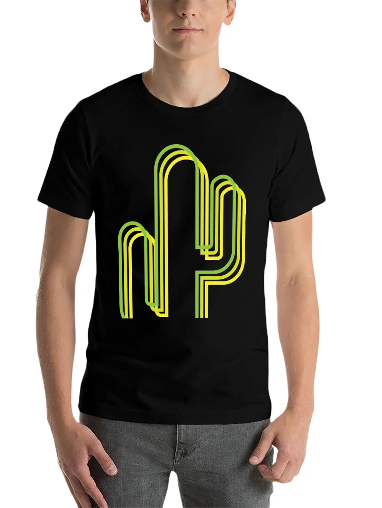 Cactus Stylish Everyday T-Shirt – Unisex Basic Cotton Tee