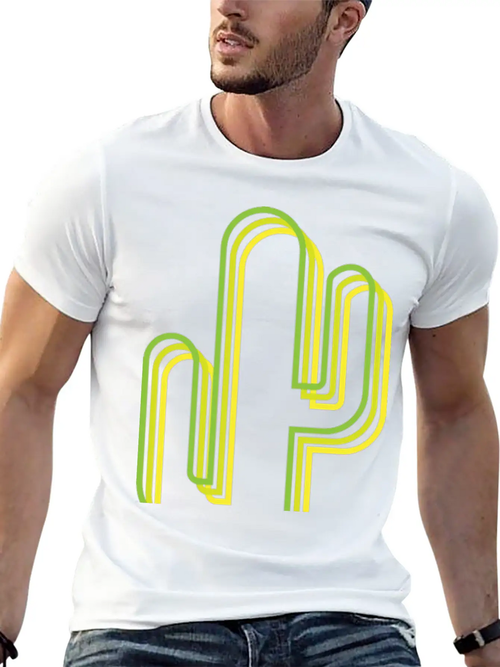 Cactus Stylish Everyday T-Shirt – Unisex Basic Cotton Tee