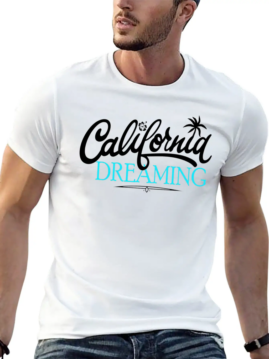 California Dreaming Beaches Surf Vacation Cali Relaxed Everyday Tee – Lightweight And Durable Cotton