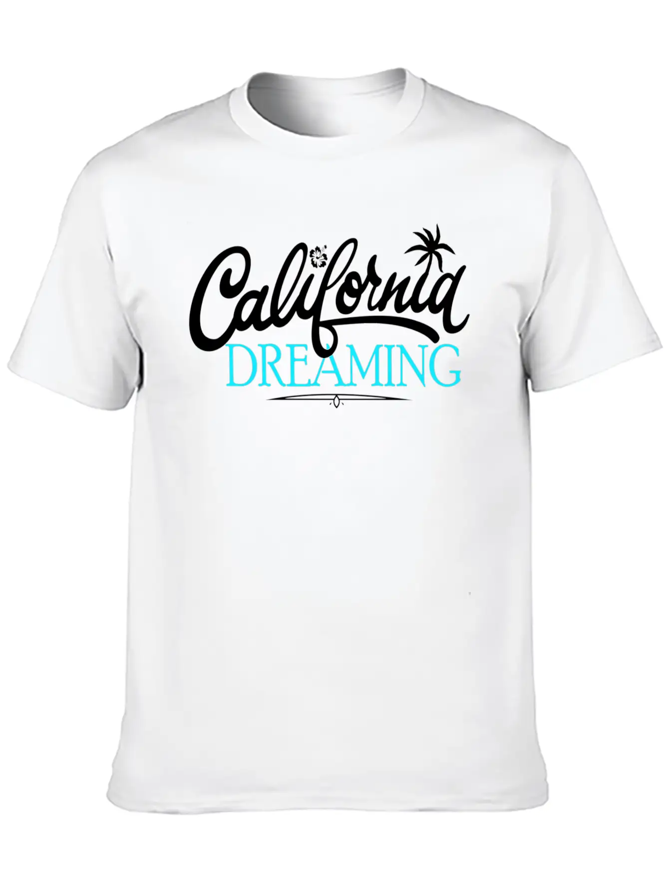 California Dreaming Beaches Surf Vacation Cali Relaxed Everyday Tee – Lightweight And Durable Cotton