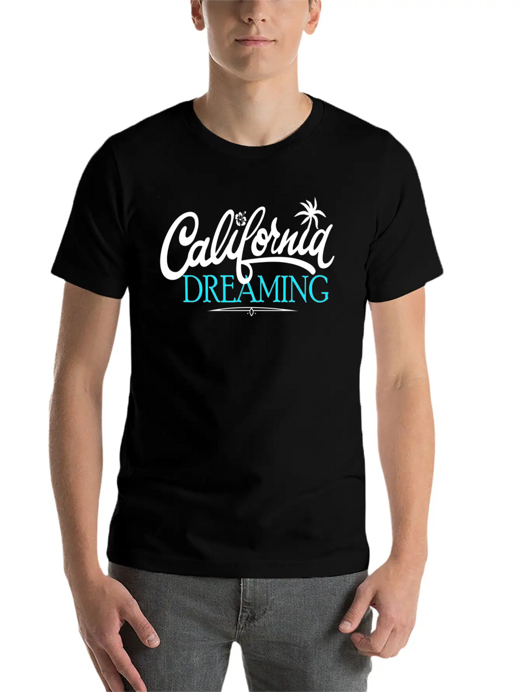 California Dreaming Beaches Surf Vacation Cali Relaxed Everyday Tee – Lightweight And Durable Cotton