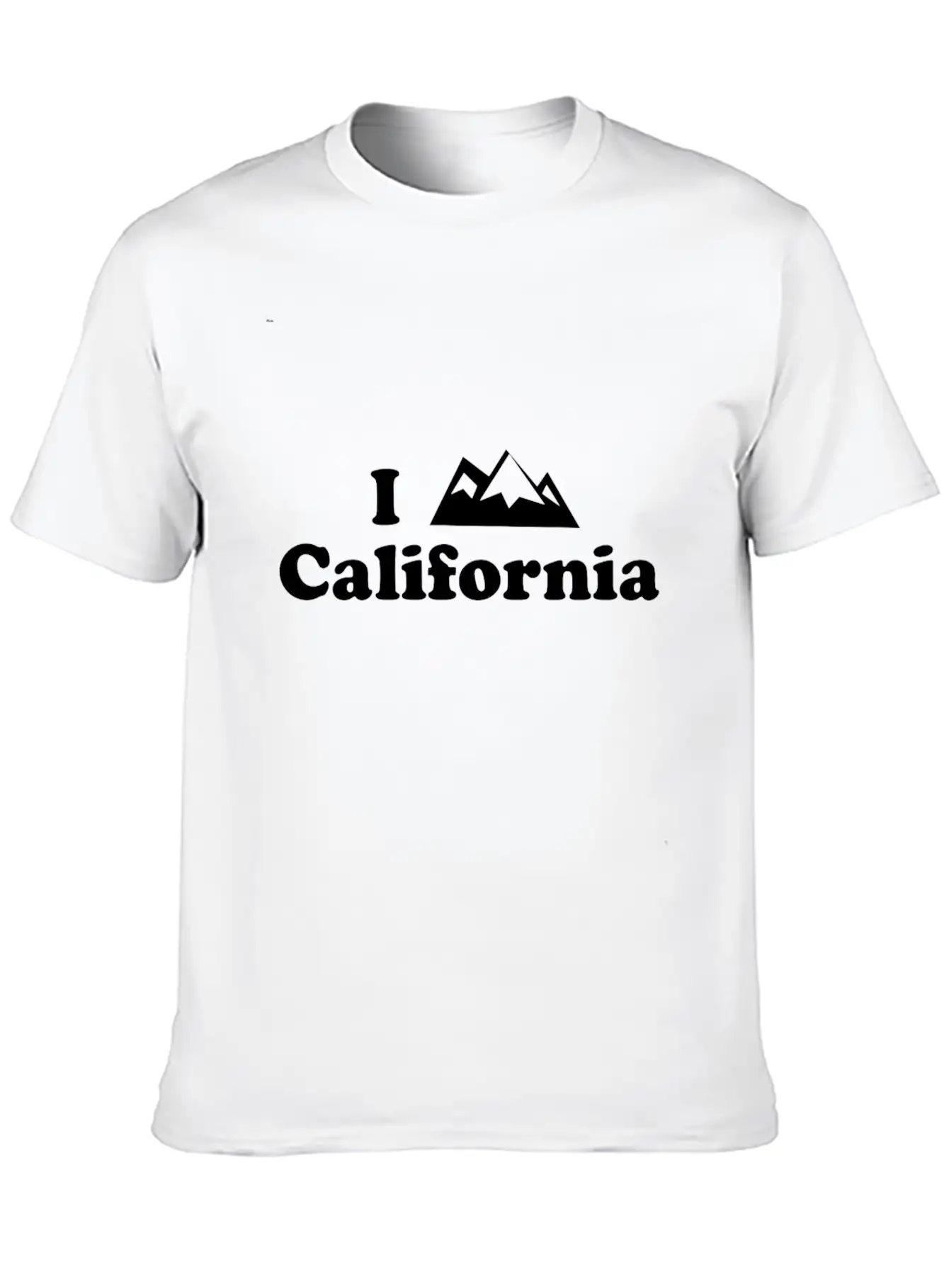 California Mountain Stylish Everyday T-Shirt – Unisex Basic Cotton Tee