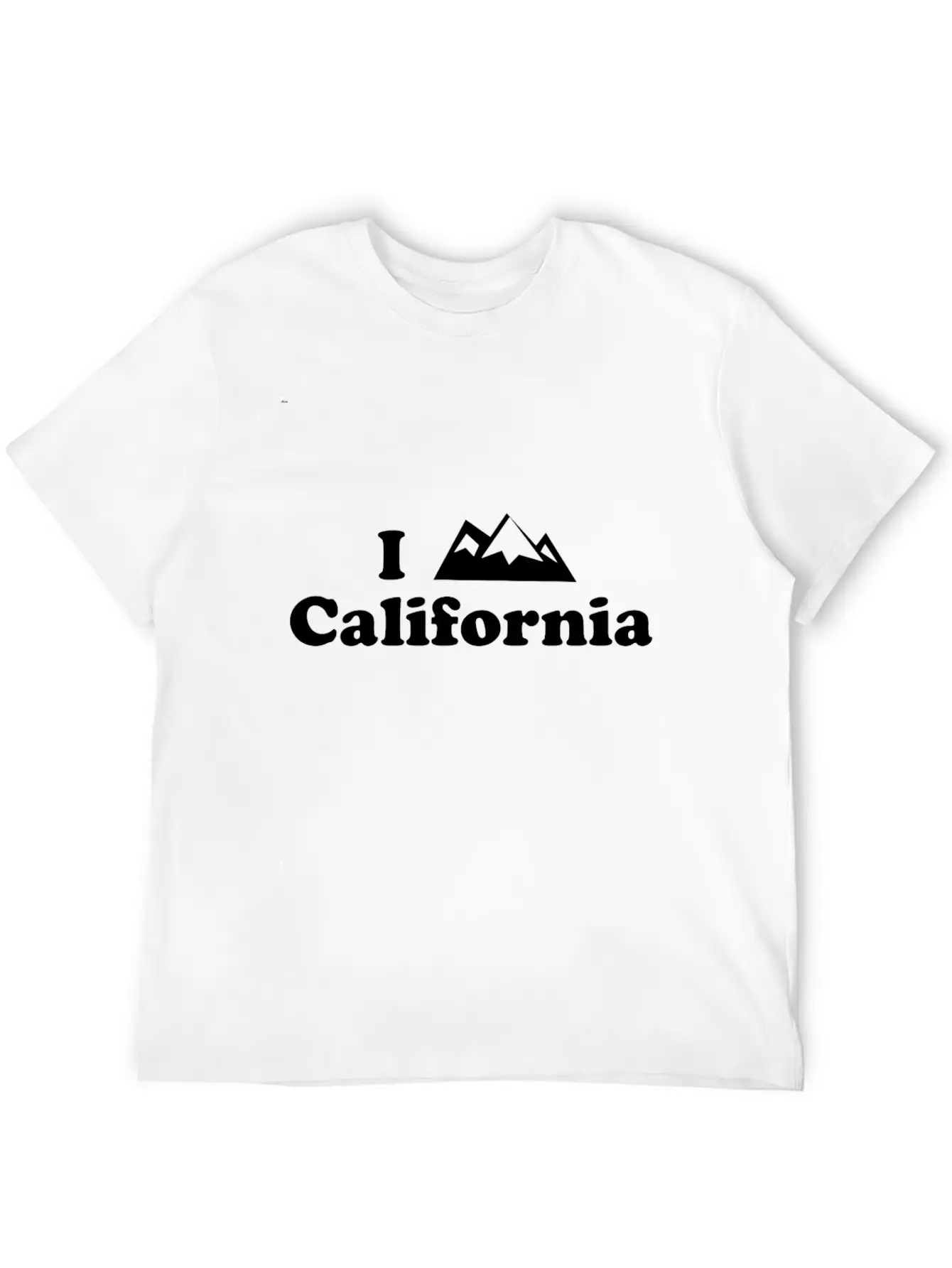 California Mountain Stylish Everyday T-Shirt – Unisex Basic Cotton Tee