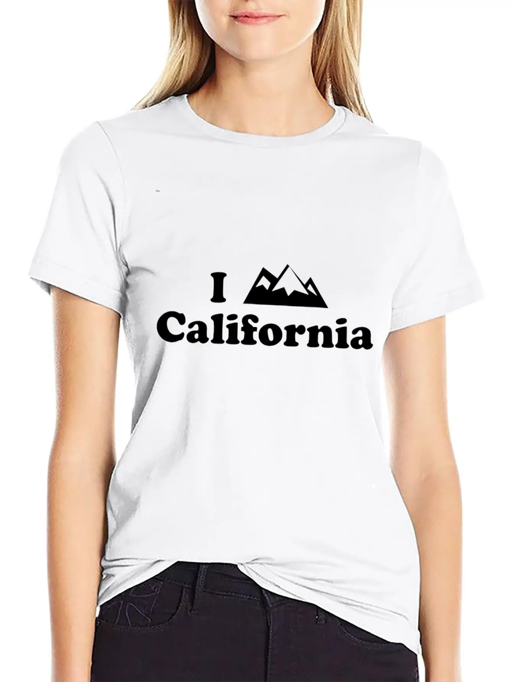California Mountain Stylish Everyday T-Shirt – Unisex Basic Cotton Tee
