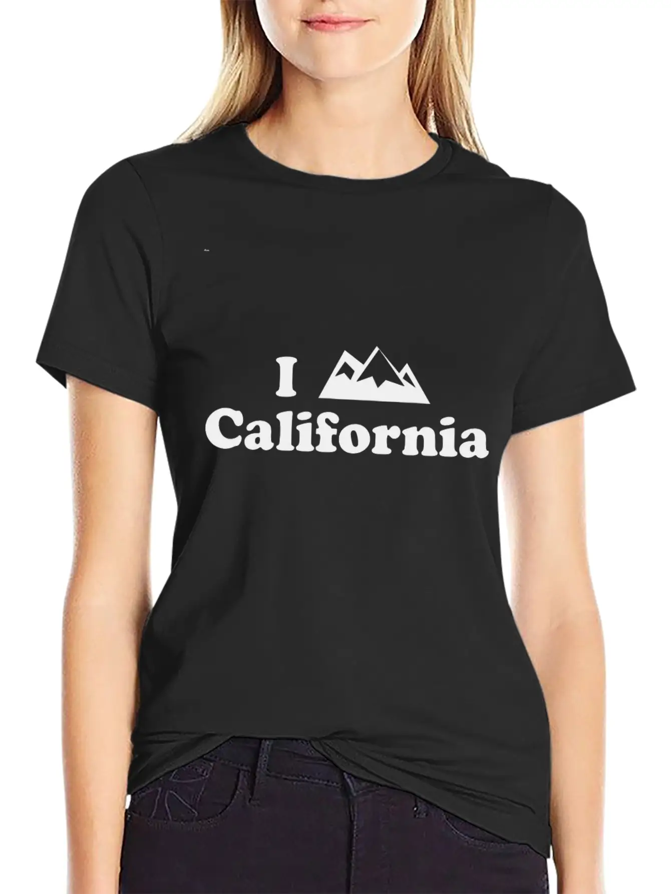 California Mountain Stylish Everyday T-Shirt – Unisex Basic Cotton Tee