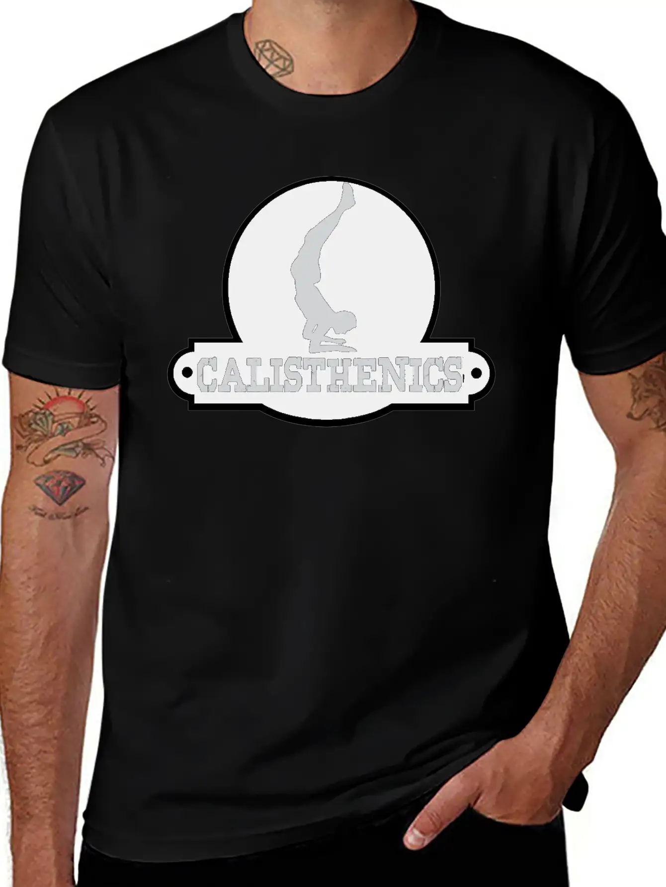 Calisthenics - Physical Exercise Workout Training Essential Cotton Tee For Daily Outfits – Unisex Style