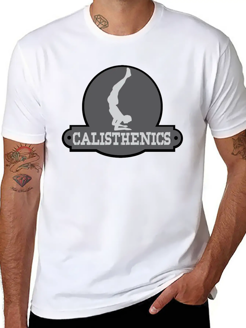 Calisthenics - Physical Exercise Workout Training Essential Cotton Tee For Daily Outfits – Unisex Style
