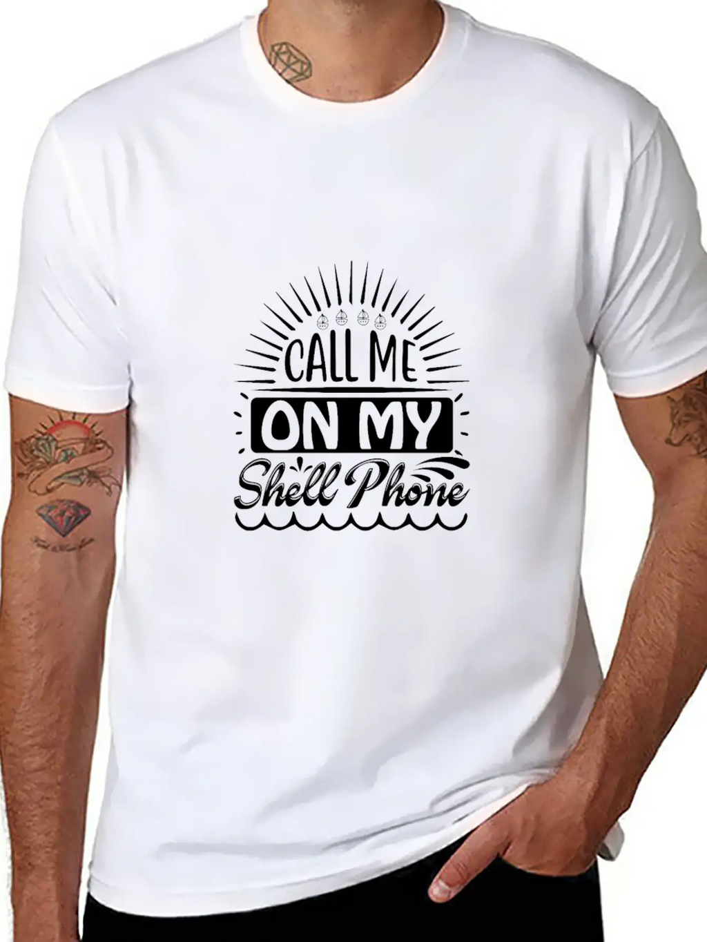 Call Me Breathable Graphic T-Shirt – Perfect For Casual Days