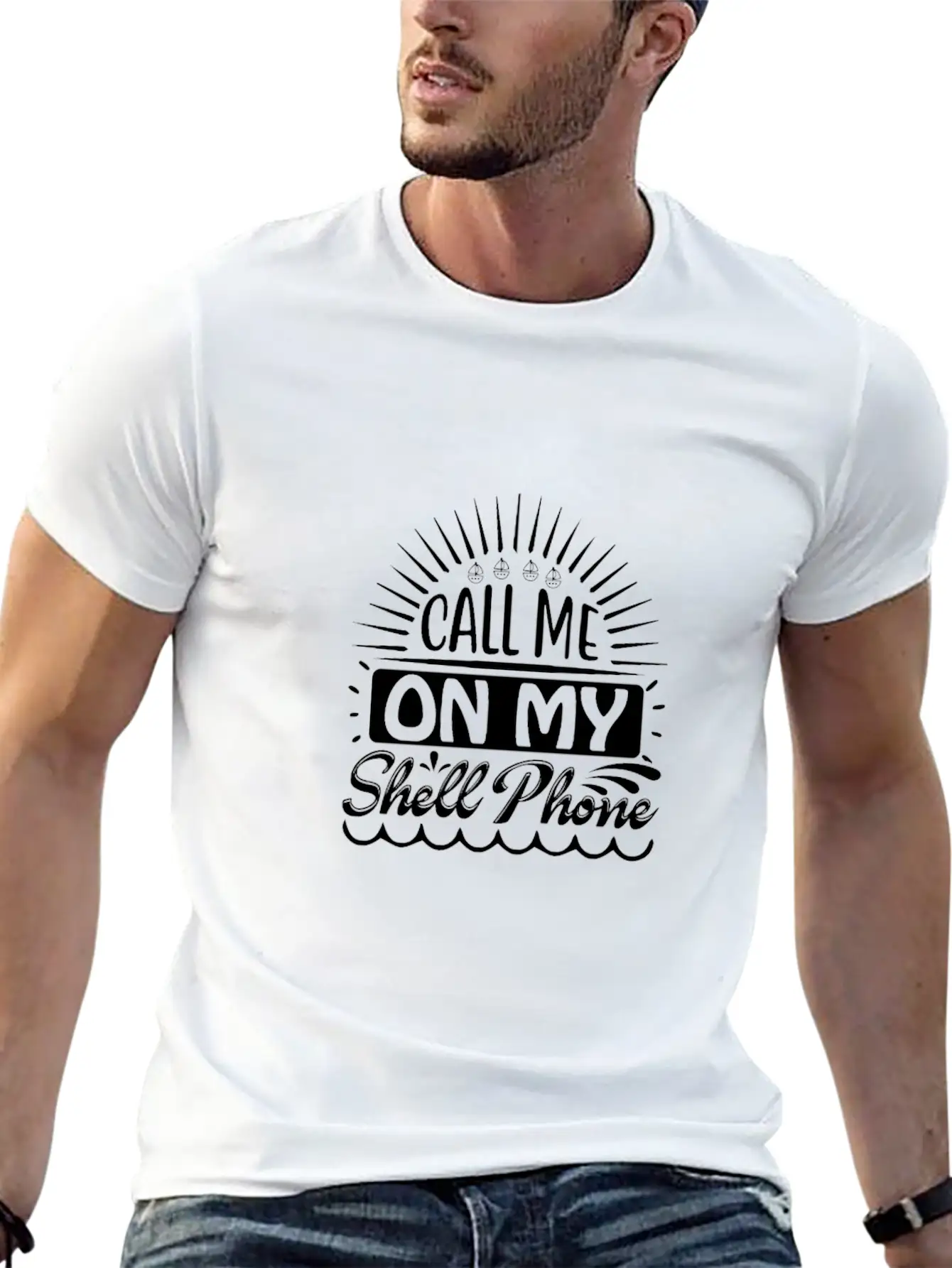 Call Me Breathable Graphic T-Shirt – Perfect For Casual Days