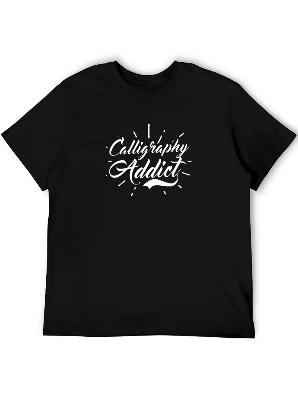 Calligrapher Calligraphy Addict Breathable Soft Cotton T-Shirt – Timeless Casual Look