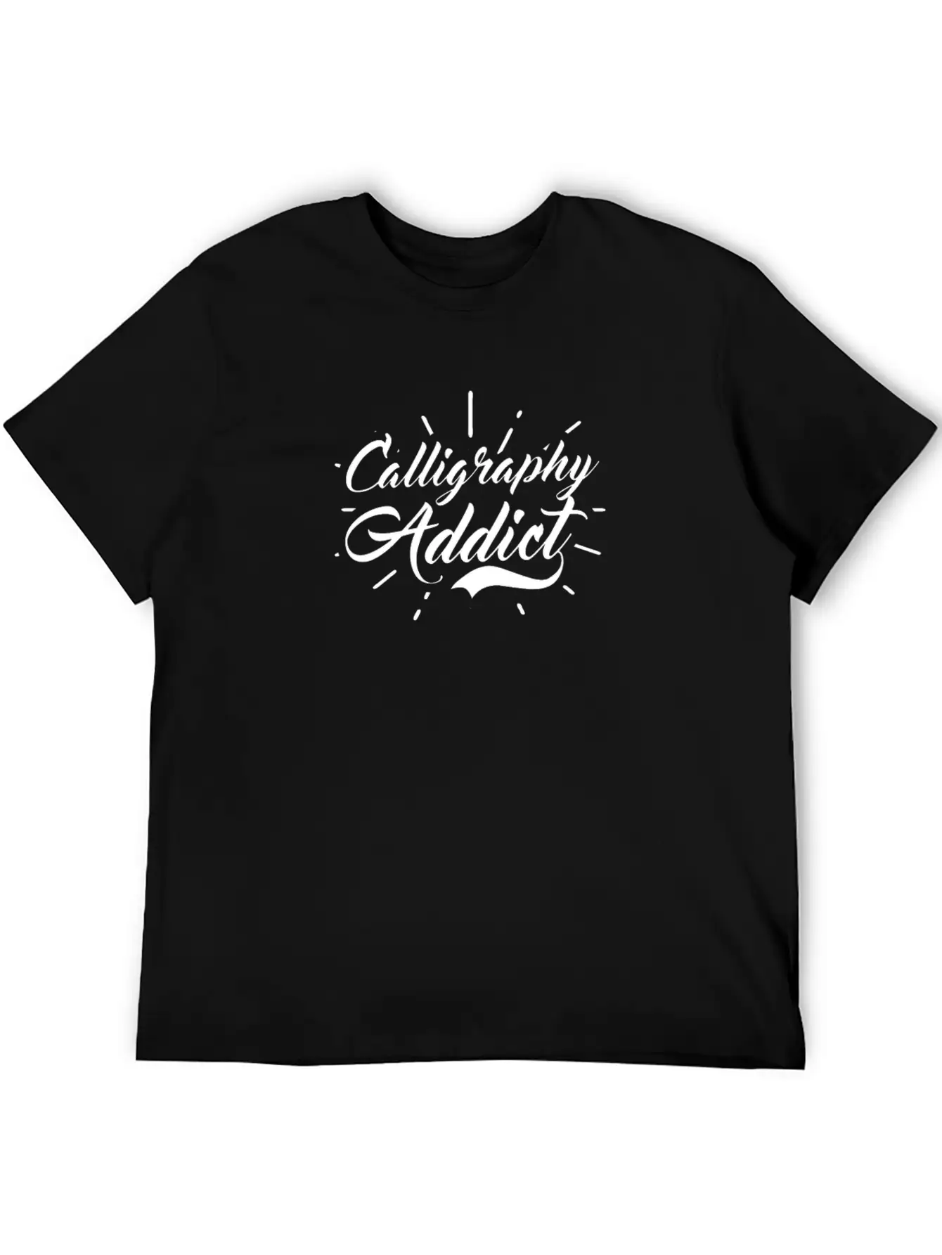 Calligrapher Calligraphy Addict Breathable Soft Cotton T-Shirt – Timeless Casual Look