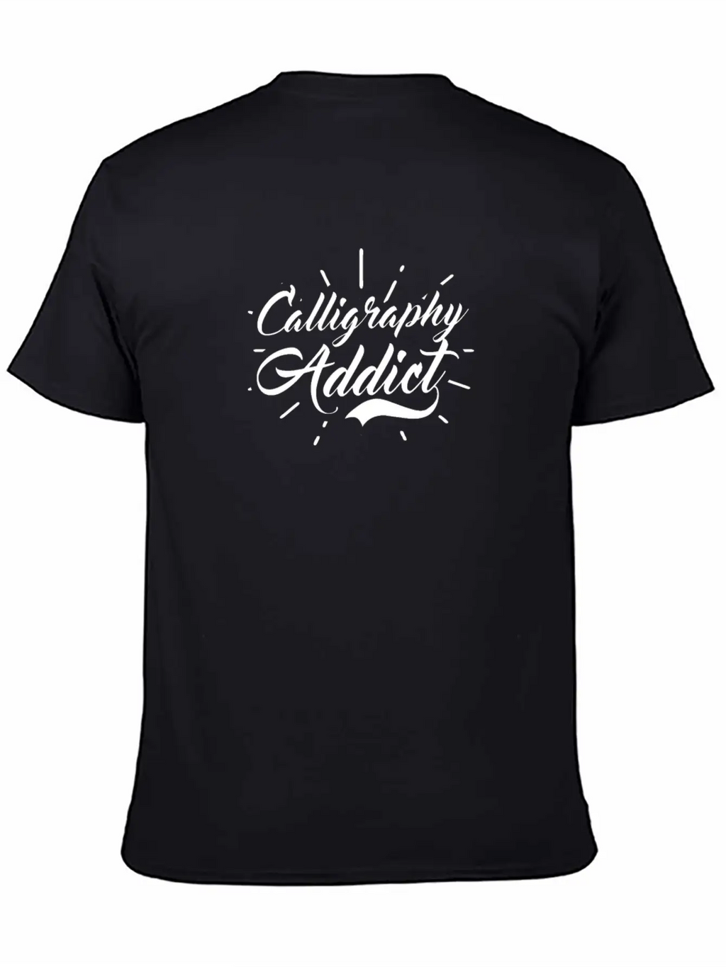 Calligrapher Calligraphy Addict Breathable Soft Cotton T-Shirt – Timeless Casual Look