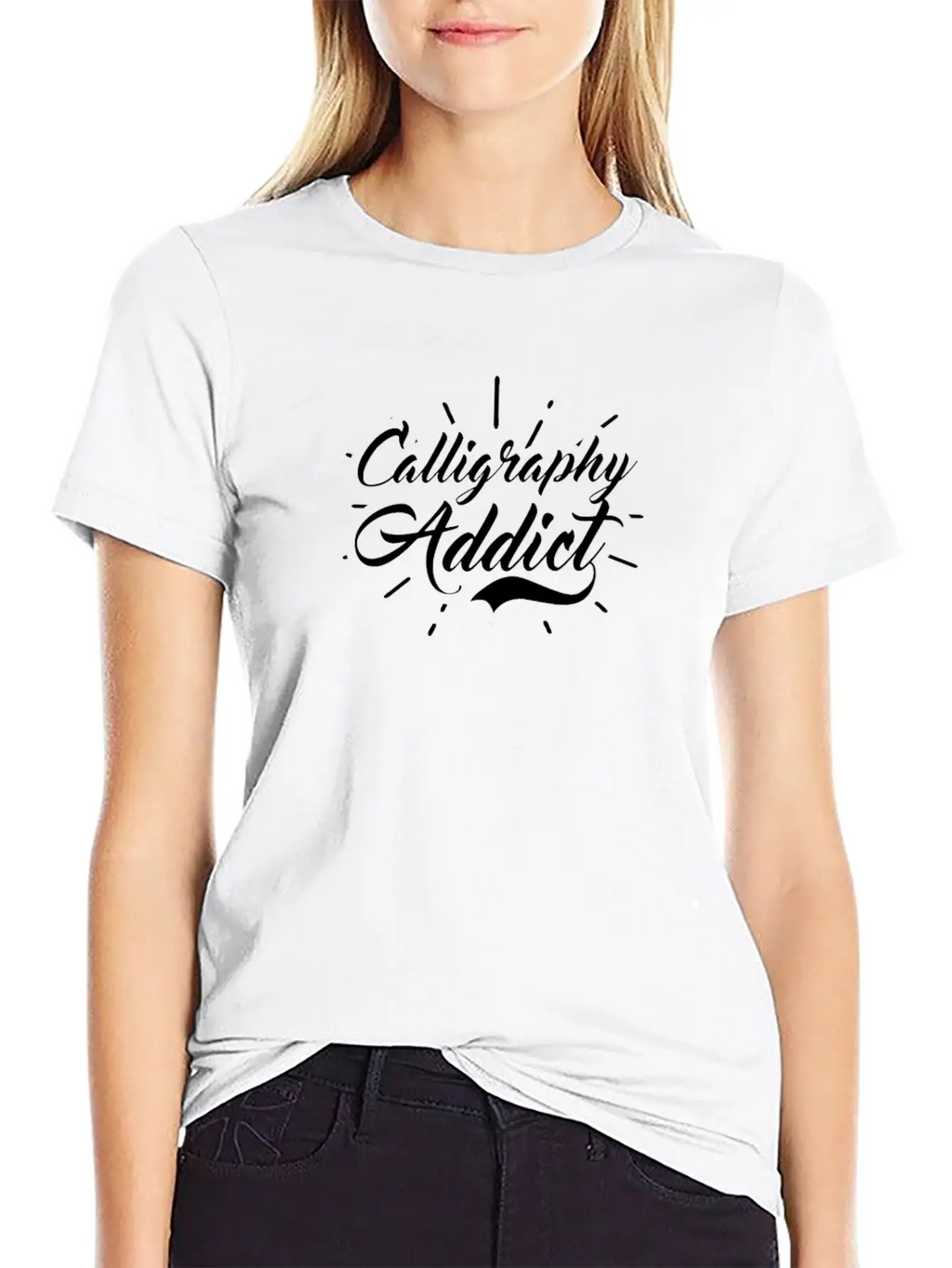 Calligrapher Calligraphy Addict Breathable Soft Cotton T-Shirt – Timeless Casual Look