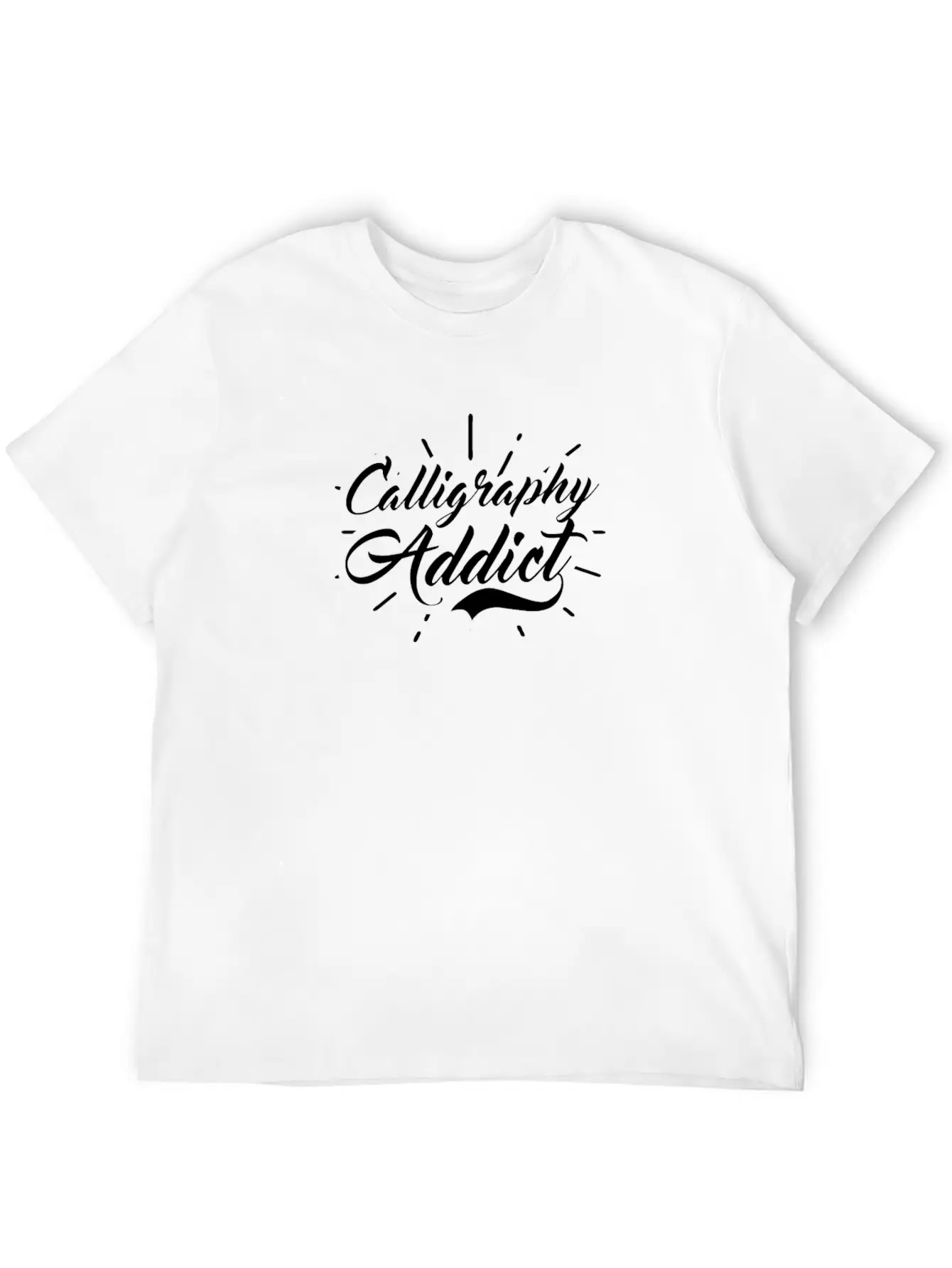 Calligrapher Calligraphy Addict Breathable Soft Cotton T-Shirt – Timeless Casual Look