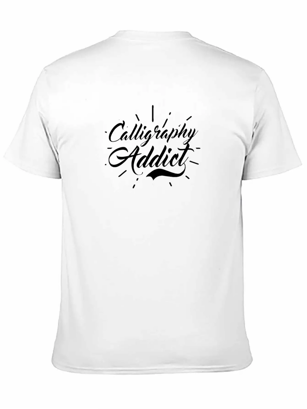 Calligrapher Calligraphy Addict Breathable Soft Cotton T-Shirt – Timeless Casual Look