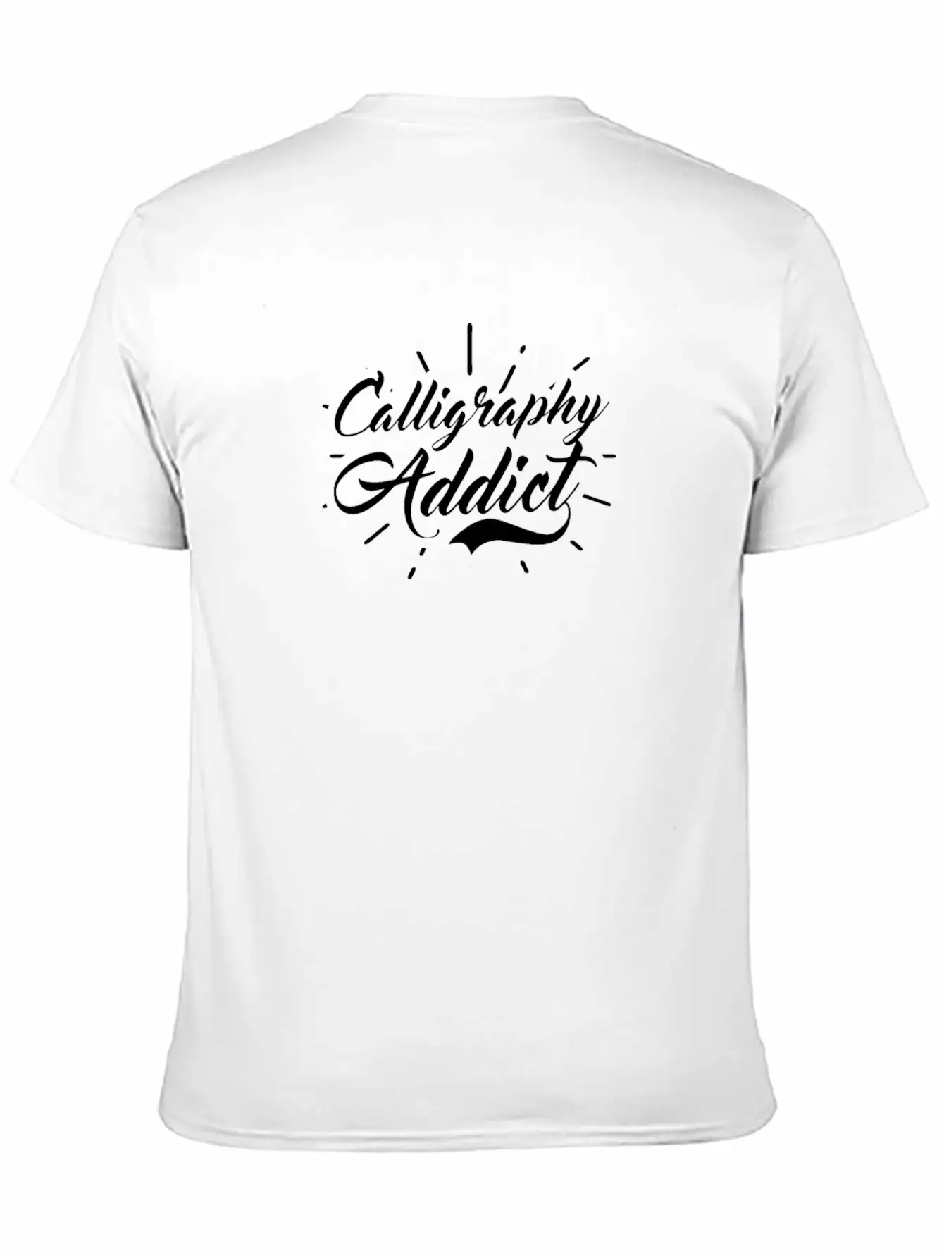 Calligrapher Calligraphy Addict Breathable Soft Cotton T-Shirt – Timeless Casual Look
