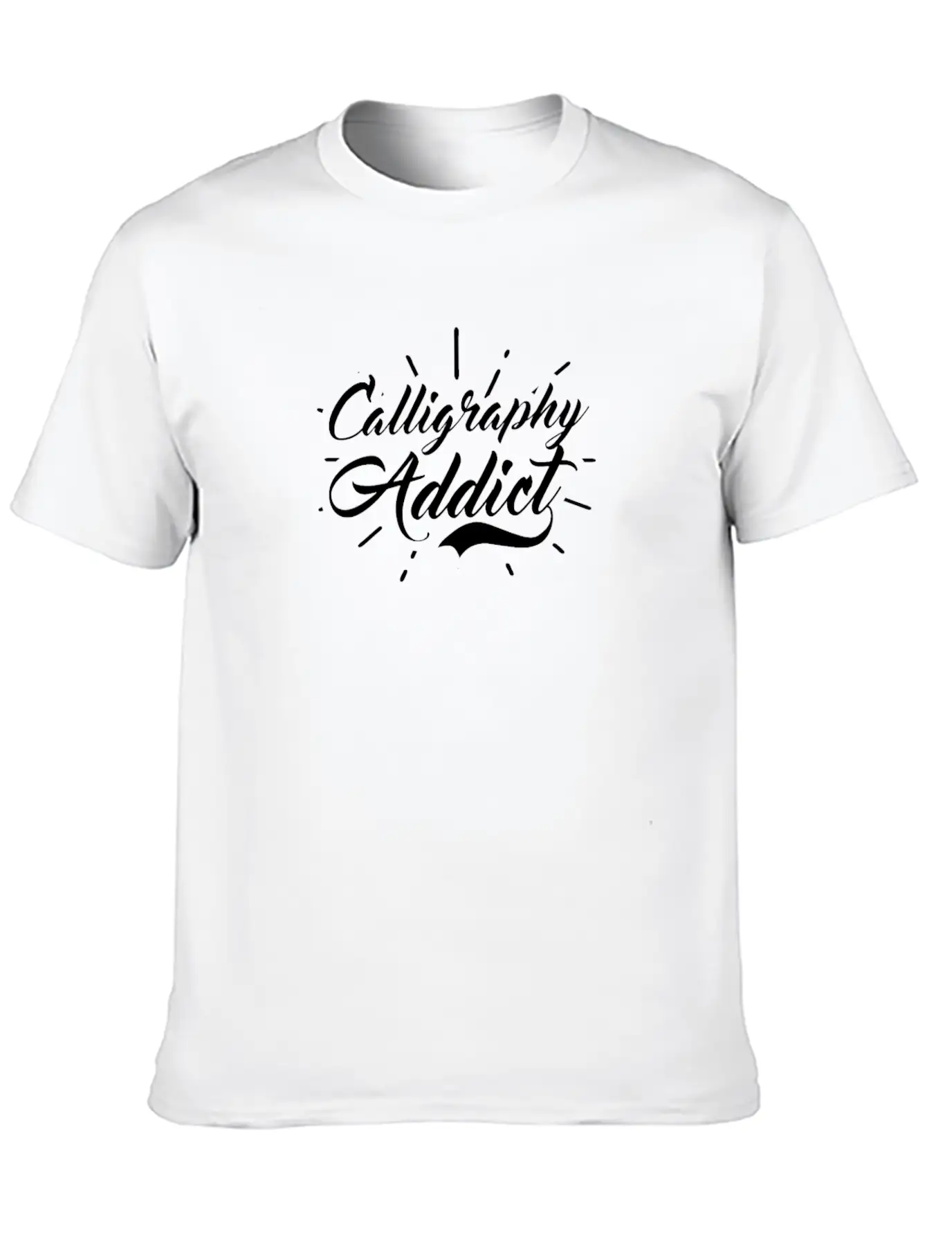 Calligrapher Calligraphy Addict Breathable Soft Cotton T-Shirt – Timeless Casual Look