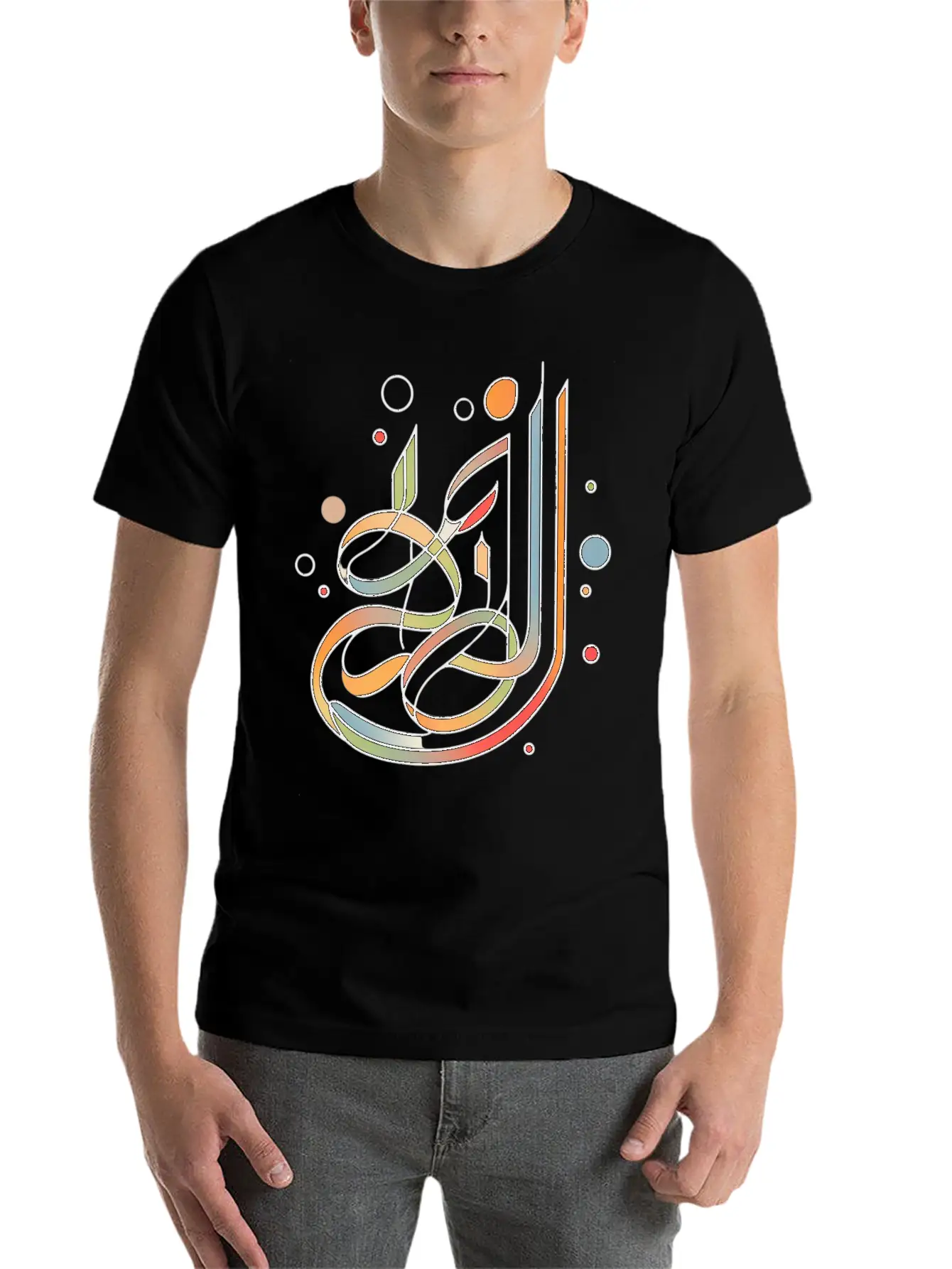 Calligraphy Essential Cotton Tee For Daily Outfits – Unisex Style