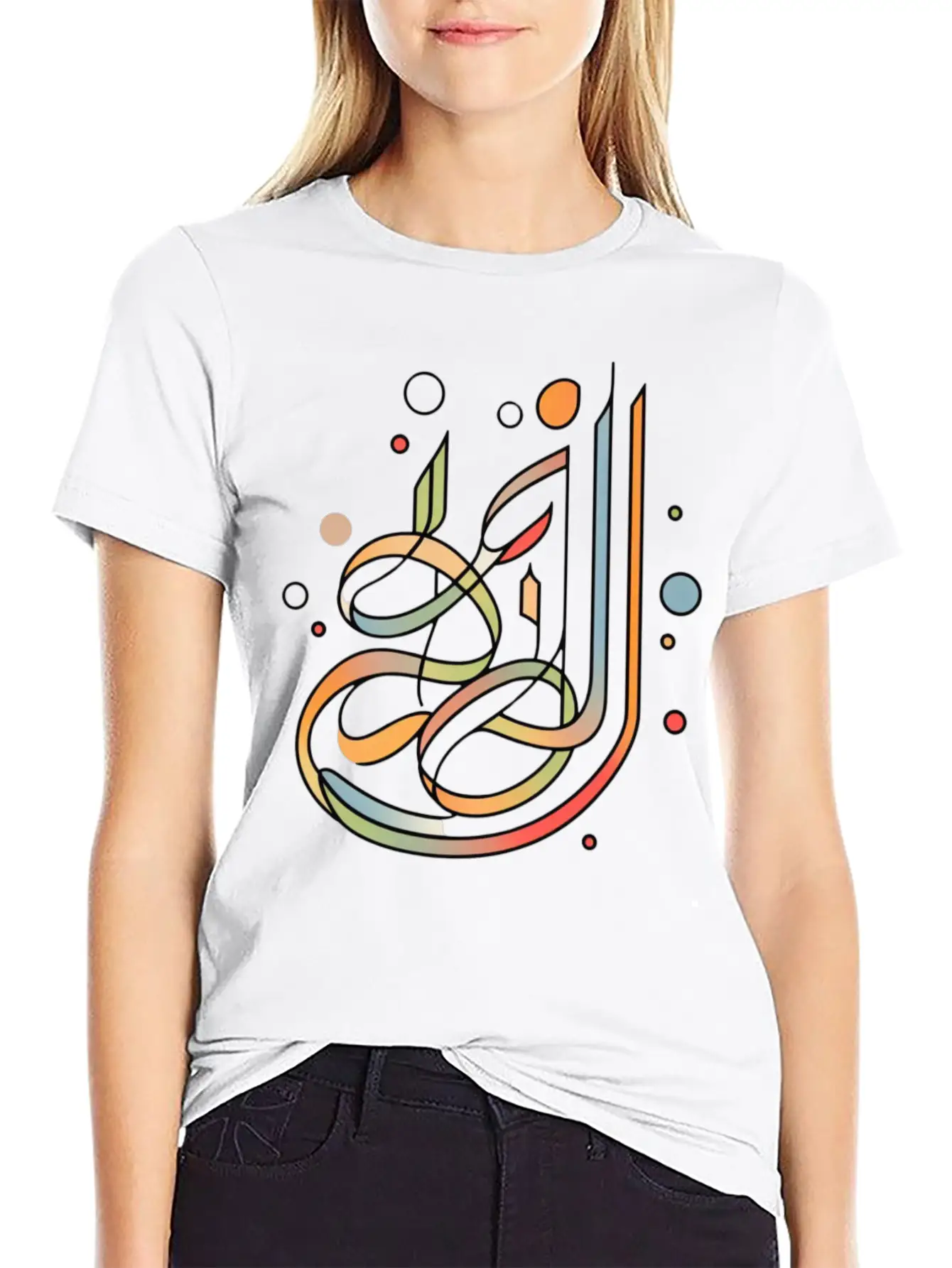 Calligraphy Essential Cotton Tee For Daily Outfits – Unisex Style