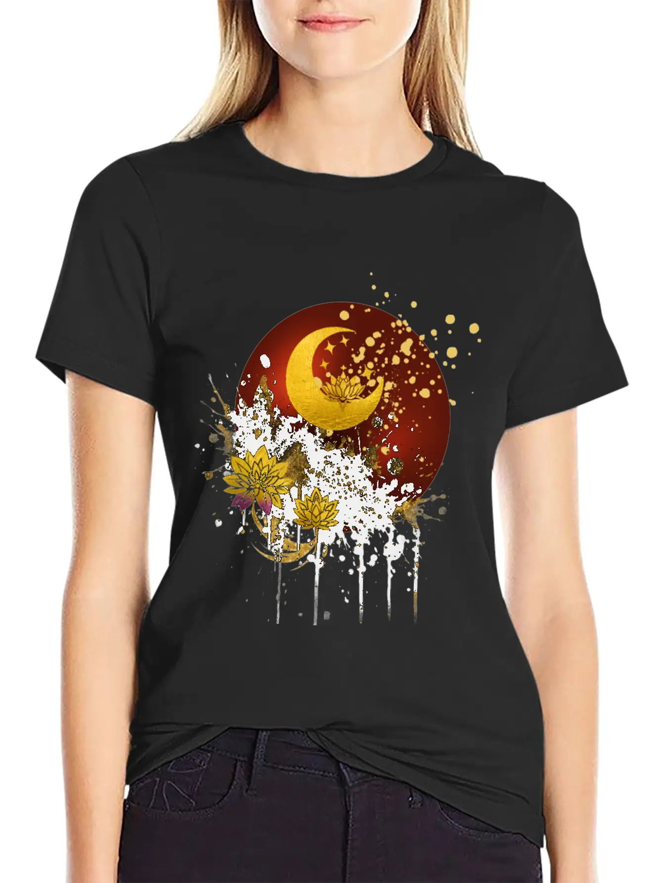 Calming Inner Chaos Relaxed Everyday Tee – Lightweight And Durable Cotton