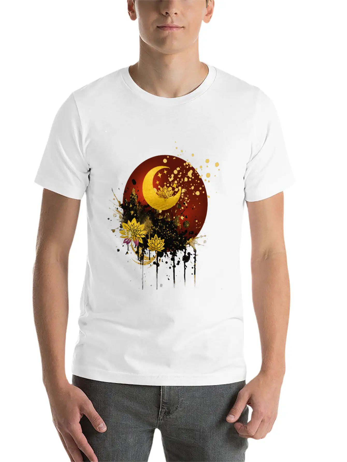 Calming Inner Chaos Relaxed Everyday Tee – Lightweight And Durable Cotton