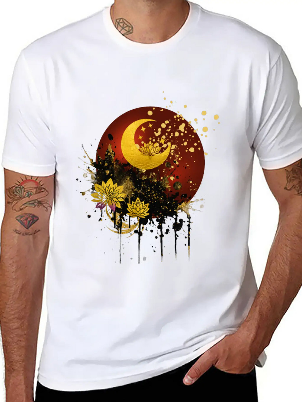 Calming Inner Chaos Relaxed Everyday Tee – Lightweight And Durable Cotton