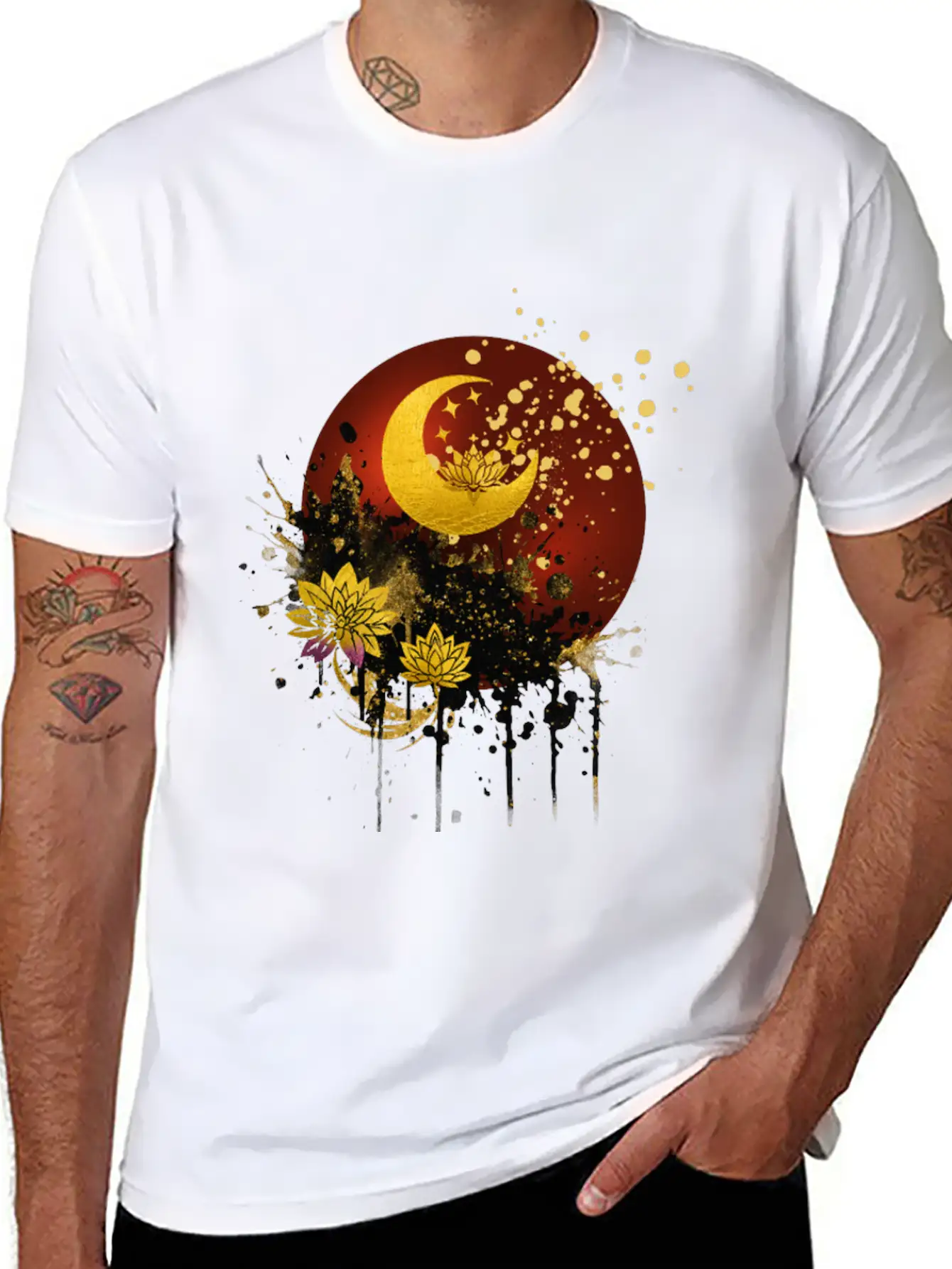 Calming Inner Chaos Relaxed Everyday Tee – Lightweight And Durable Cotton